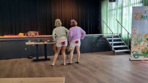 'twee reebruine ogen'